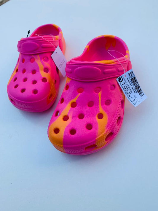 Next Pink Crocs