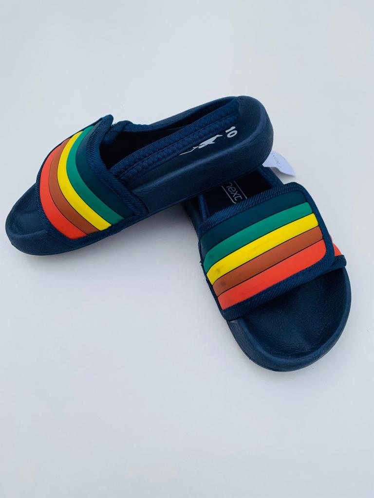 Next Navy Blue Slippers