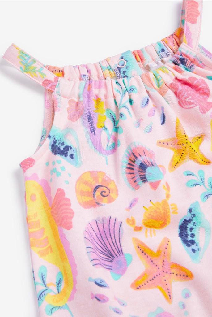 Next Sea Stars Romper