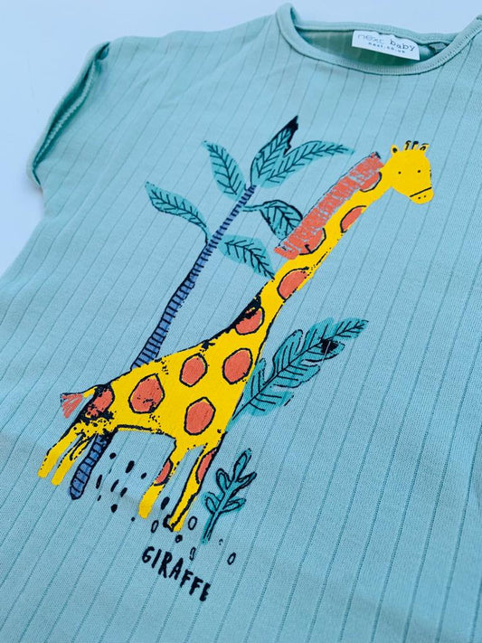 Next Printed Giraffe Romper