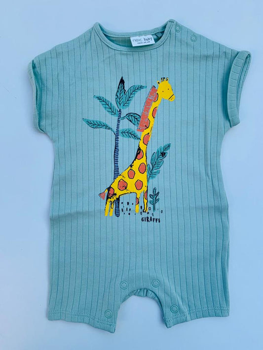 Next Printed Giraffe Romper