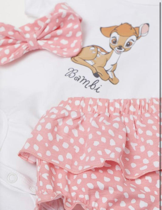 H&M Bambi Themed 3 pc set