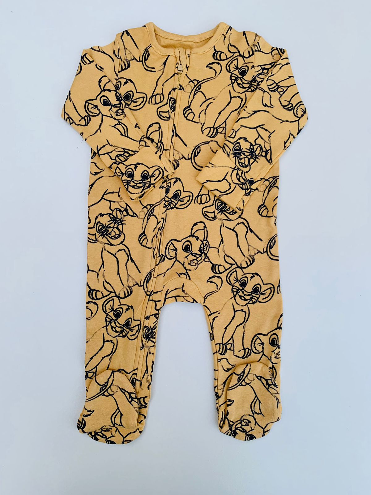 George Simba Themed Zipped Sleepsuit