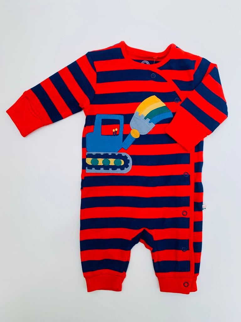 Next Red Appliqued Sleepsuit