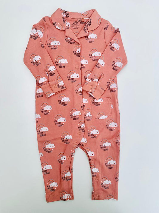 Next "Big Smiles Today" Sleepsuit