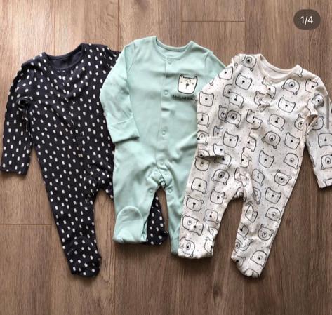 George Pack of 3 Sleepsuits