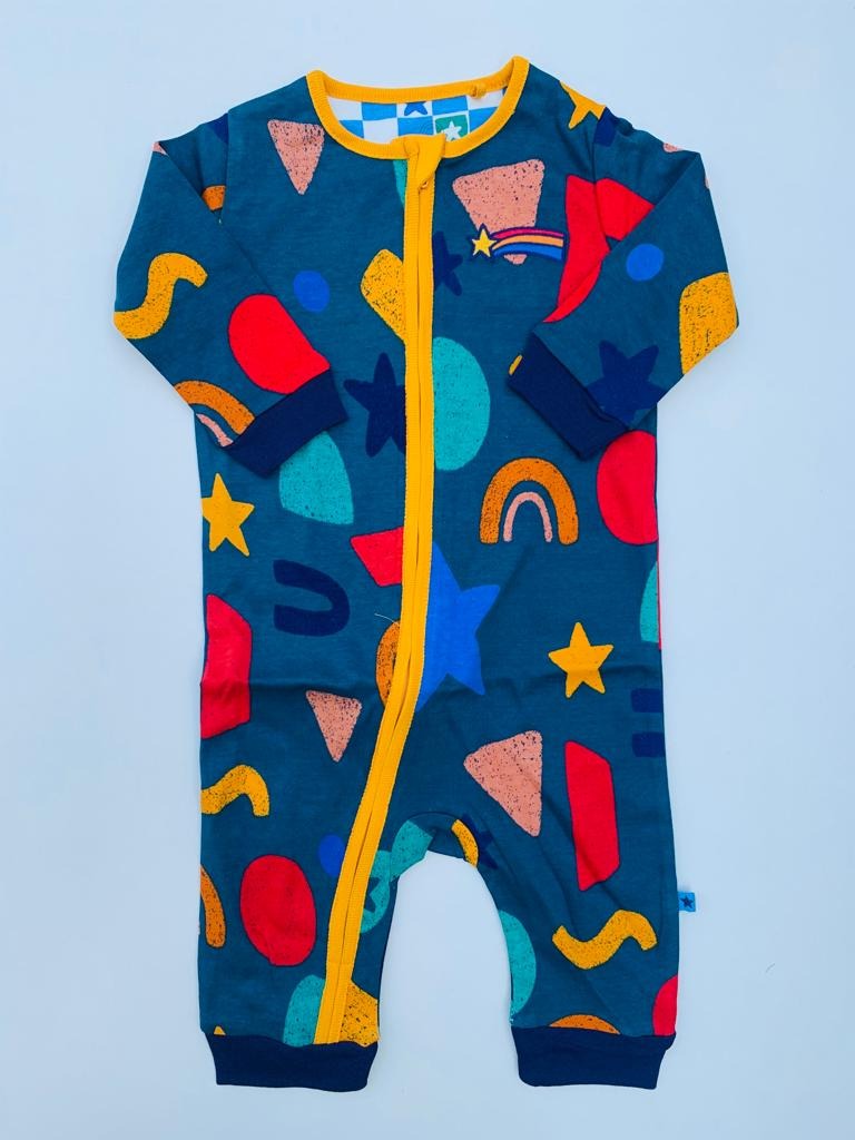 Next Zipped footless Sleepsuit