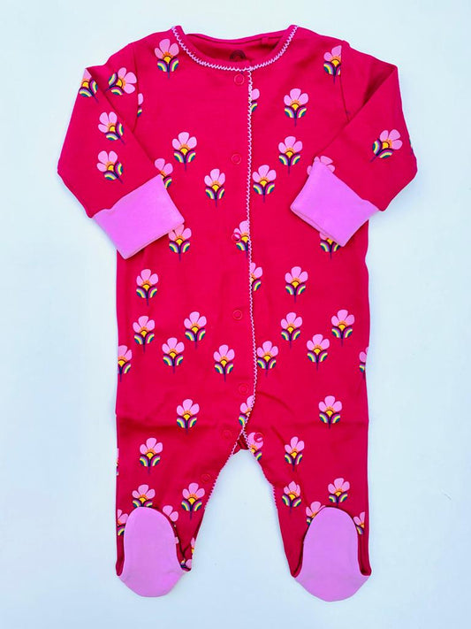 Next Floral Sleepsuit