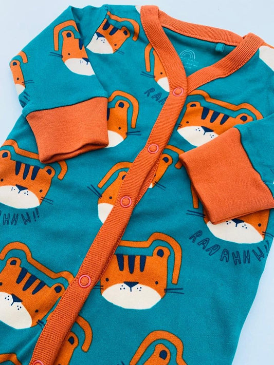 Next Cat Faces Sleepsuit