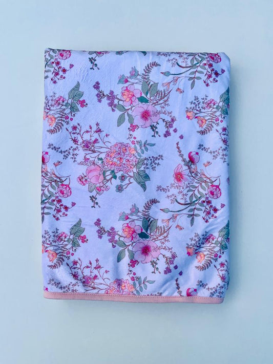 Double sided Baker Floral Blanket