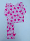 Matalan Pink Hearts PJ Set