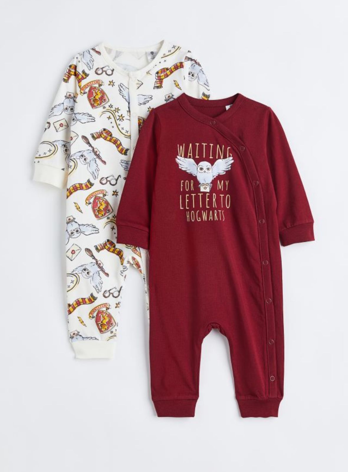 H&M Pack of 2 HARRY POTTER Sleepsuits