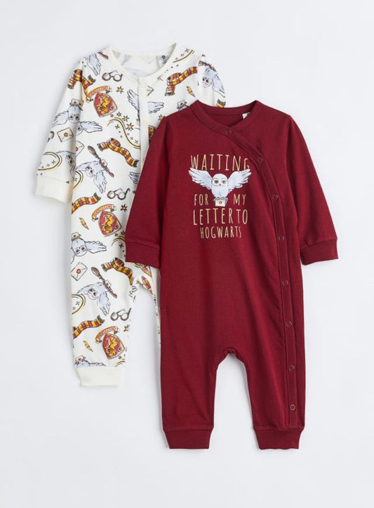 H&M Pack of 2 HARRY POTTER Sleepsuits