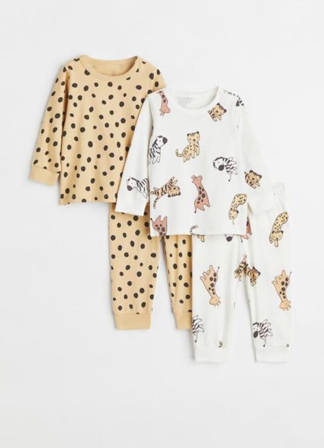 H&M Pack of 2 PJ Sets