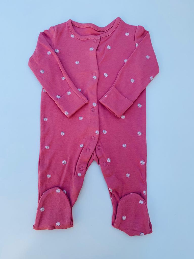 George Pink Sleepsuit