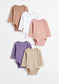 H&M Pack of 5 Bodysuits