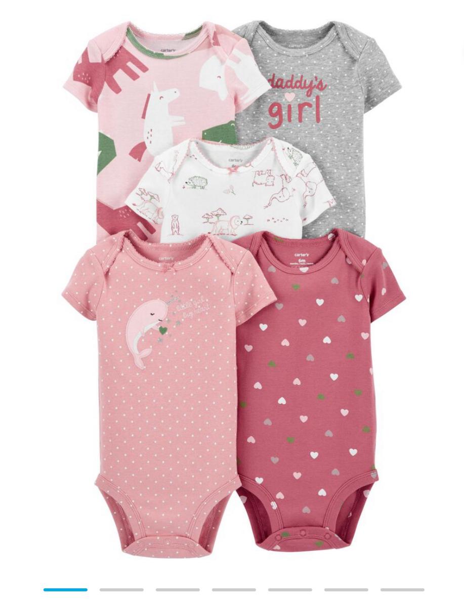 Carter's Pack of 5 Bodysuits