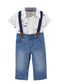 Carters Suspenders 3 pc Set