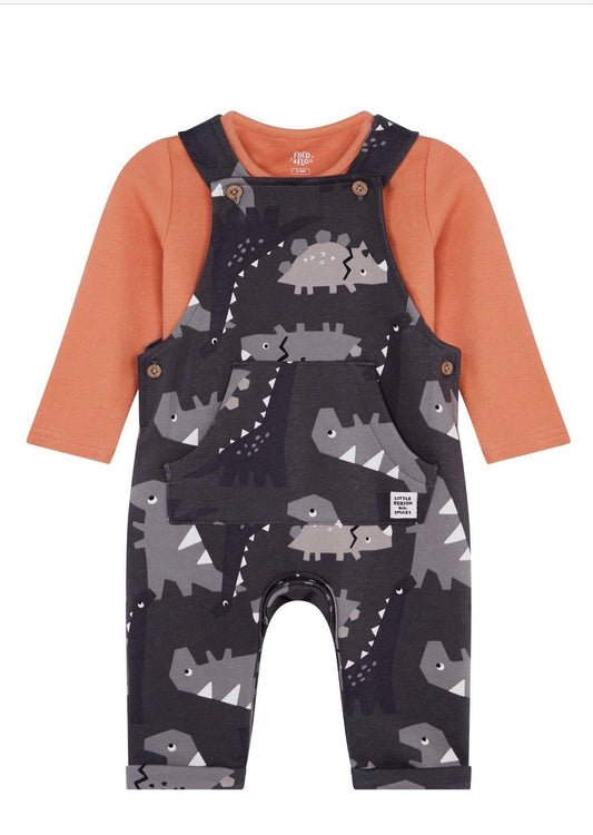 F&F Dino Dungarees