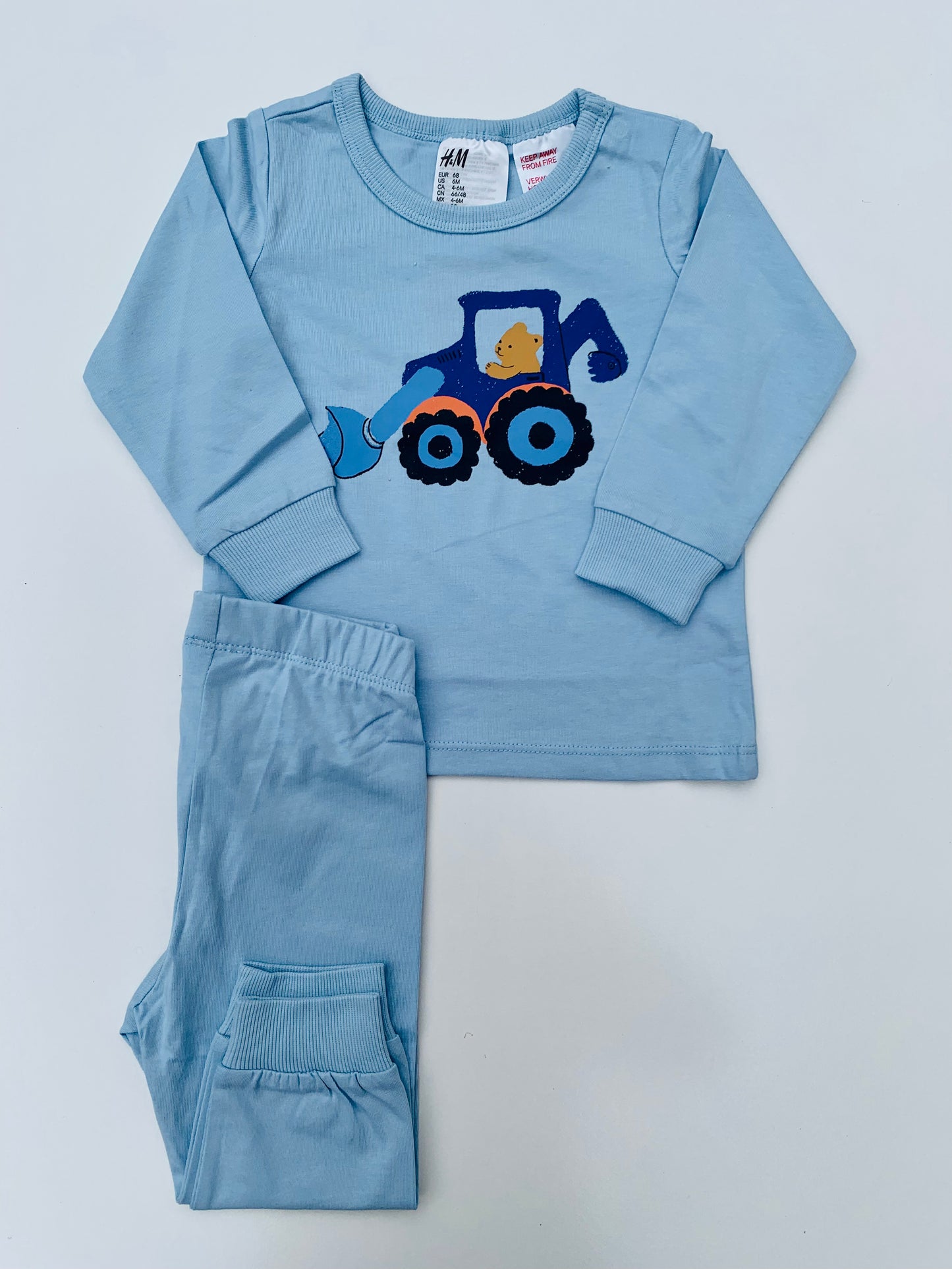 H&M Bear PJ Set