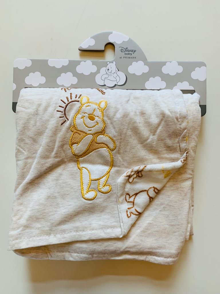 Reversible Pooh Themed Blanket