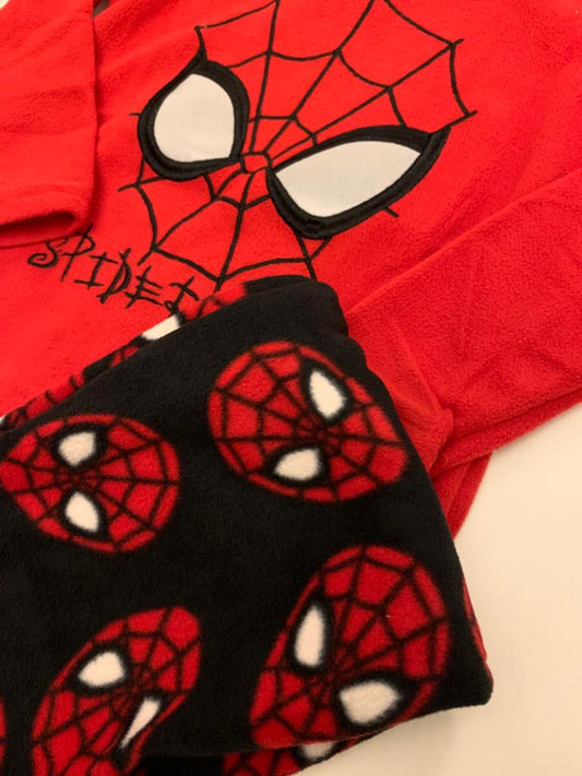 Spiderman Set of Fleeced Shirt & Trouser