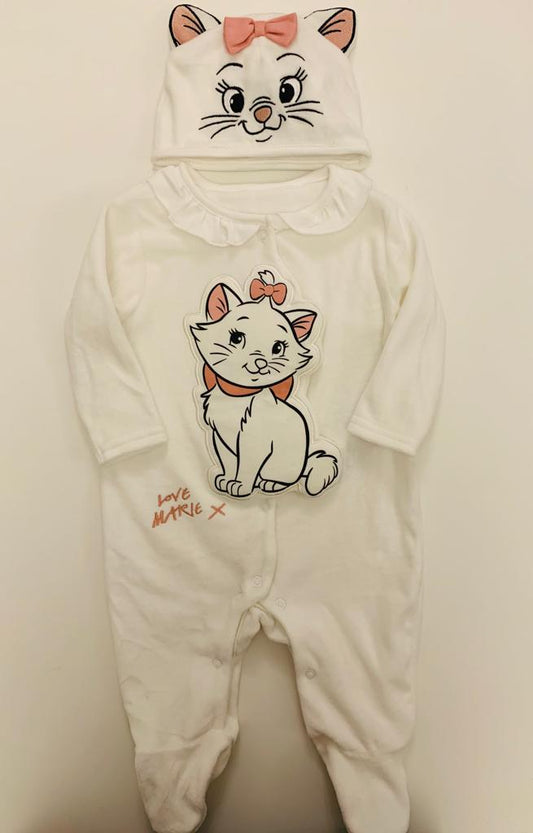 Disney Set of Sleepsuit & Cap