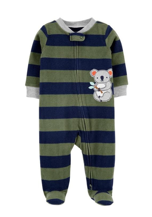 Carter's Fleeced appliqued Koala Sleepsuit